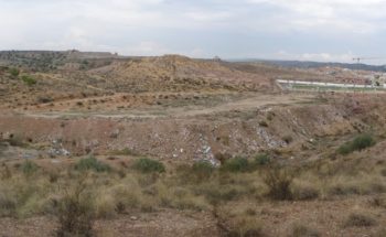 Recuperación ambiental y paisajística Las Zorreras - Antes
