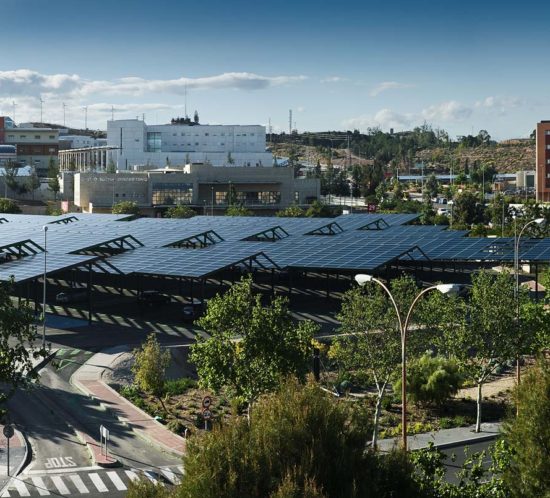 Aparcamientos fotovoltaicos para el Campus de Espinardo de la Universidad de Murcia