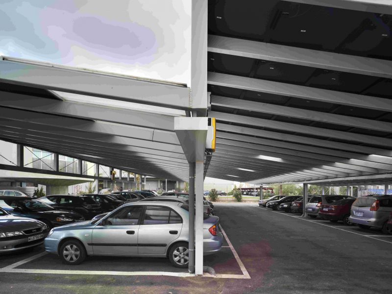 Parking fotovoltaico Imprenta Regional Murcia
