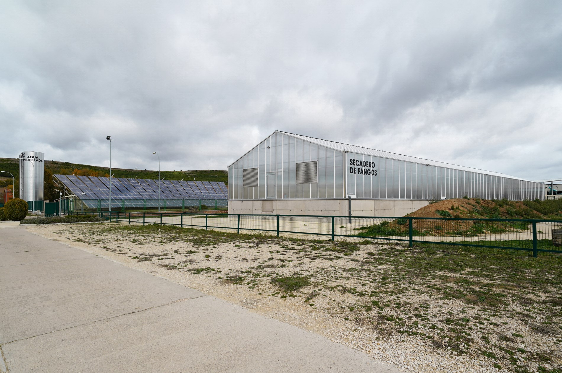 Secadero Solar de Lodos en Burgos